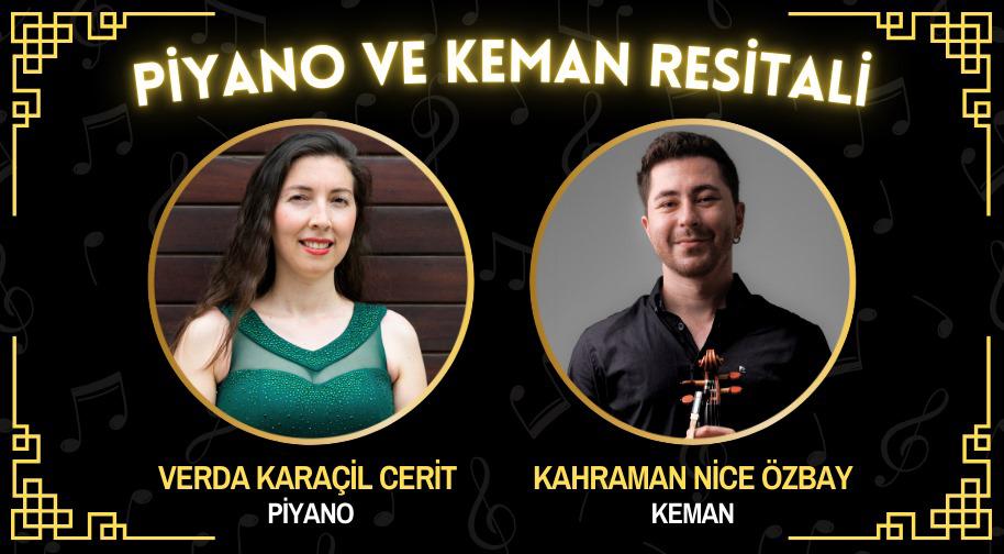 PİYANO VE KEMAN RESİTALİ